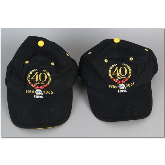 2 Napa Filters 40 years 1966-2006 embroidered hats YOU GET 2 HATS Brand new!!! - Picture 1 of 5